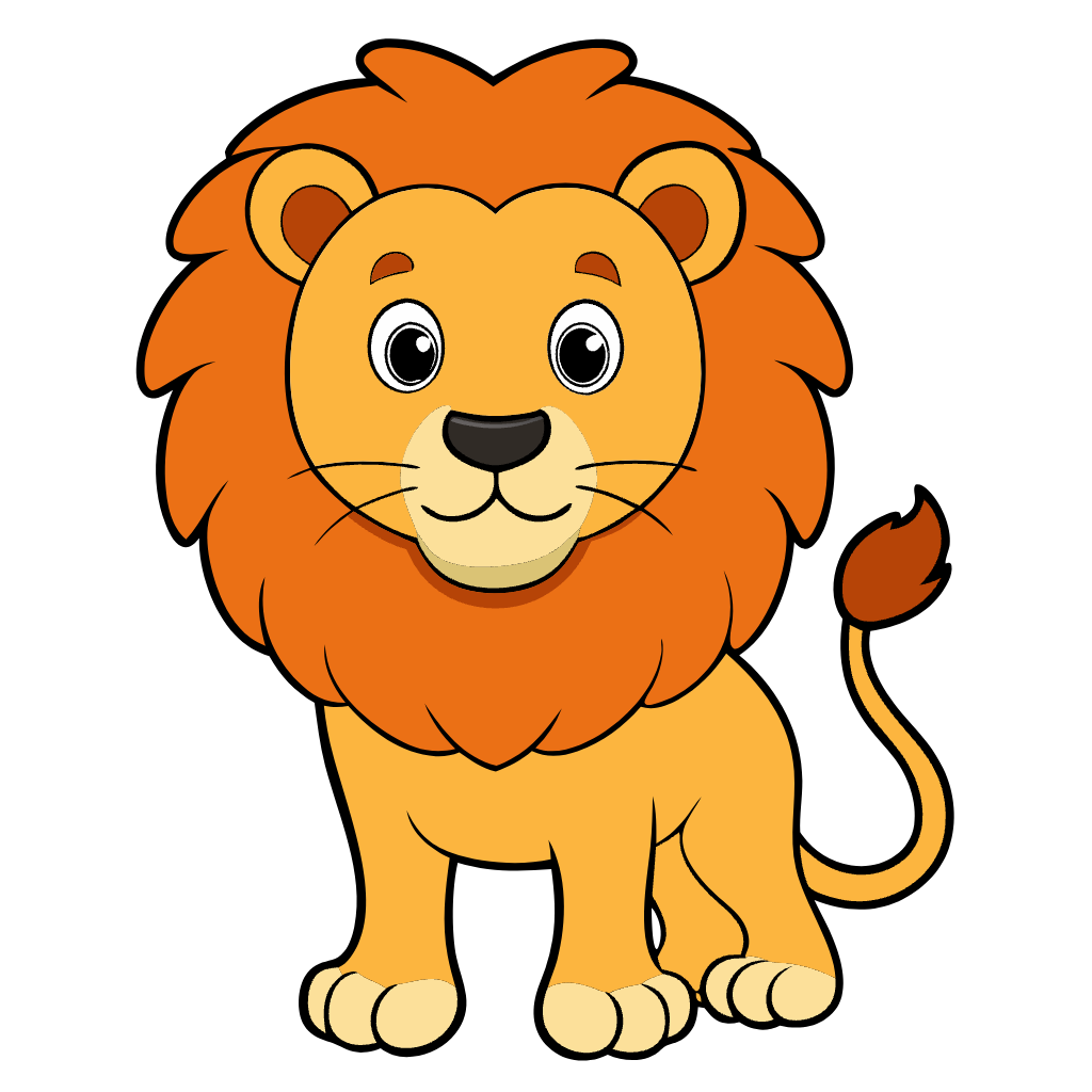 Cartoon Lion Clipart