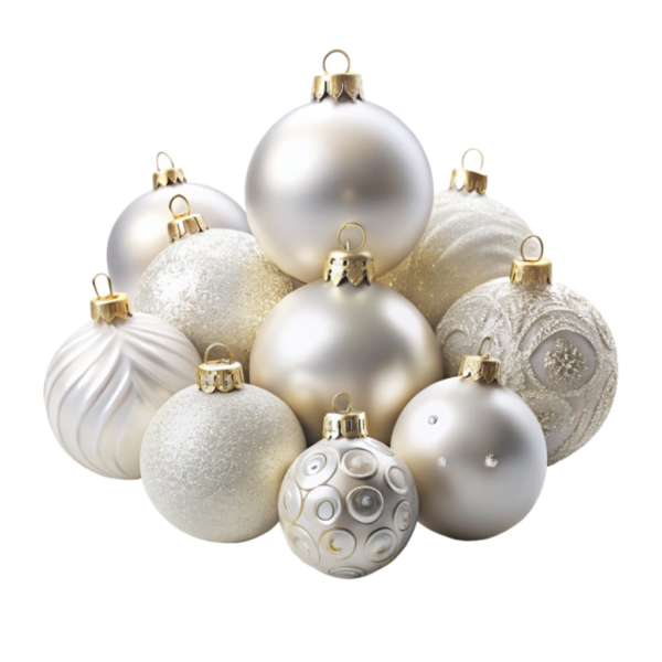 Christmas Balls Decor Clipart