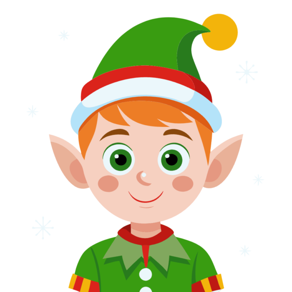 Christmas Elf Clipart