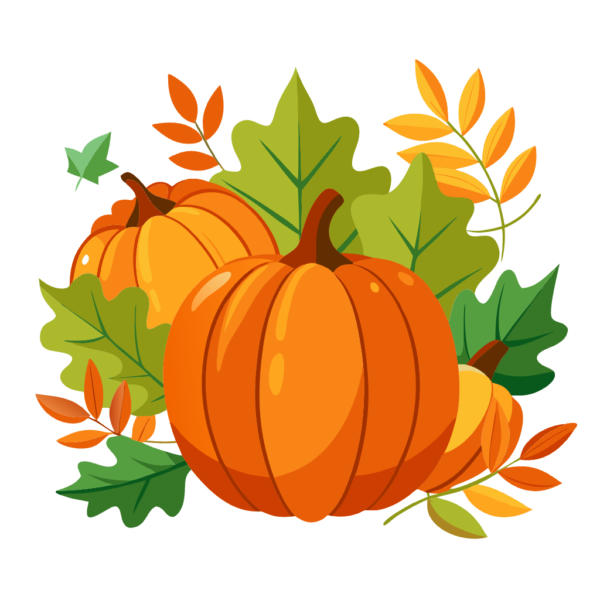 Pumpkins Clipart Png - Autumn