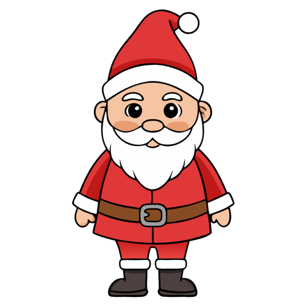 Cute Baby Santa Claus Clipart