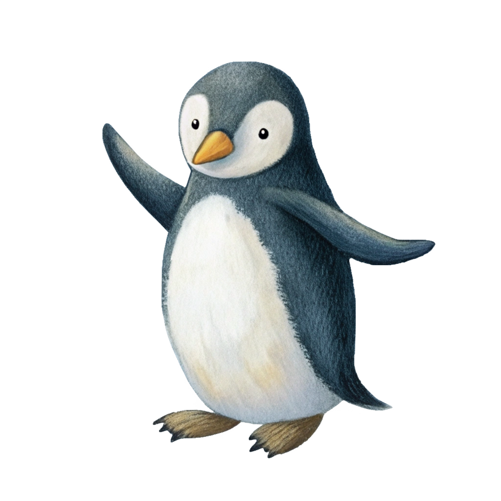 Dancing Penguin Clipart