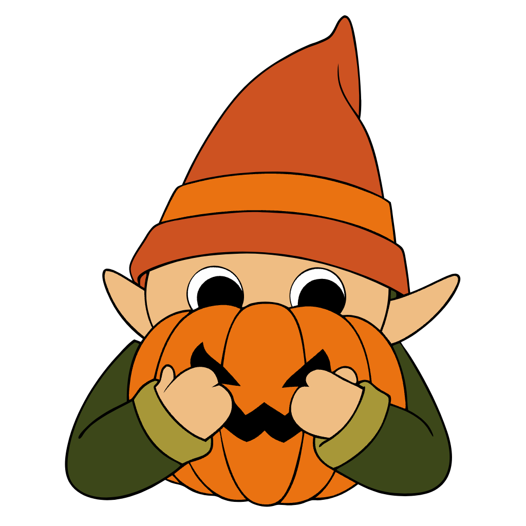 Free Halloween Gnome Clipart