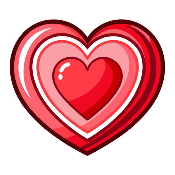 Free Red Heart Clipart