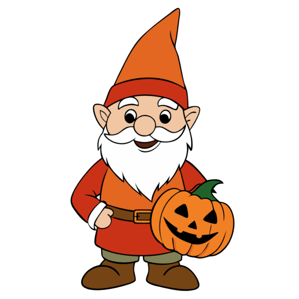 Halloween Gnome Clipart Free