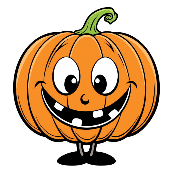 Cartoon Halloween Pumpkin Clipart