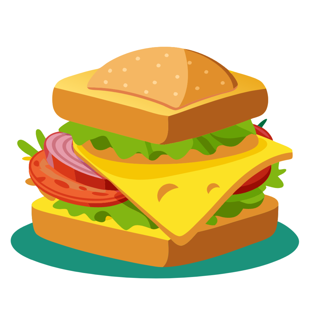 Honey Turkey Cheese Sandwich