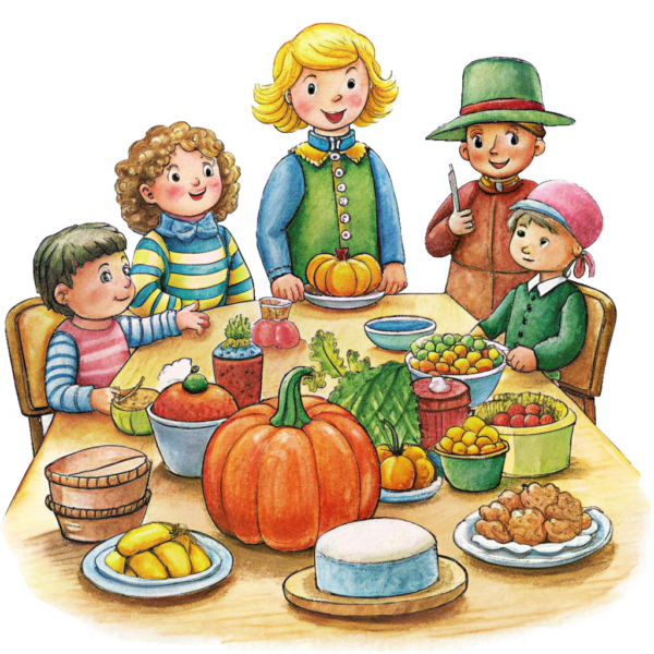 Thanksgiving Dinner Clipart Png