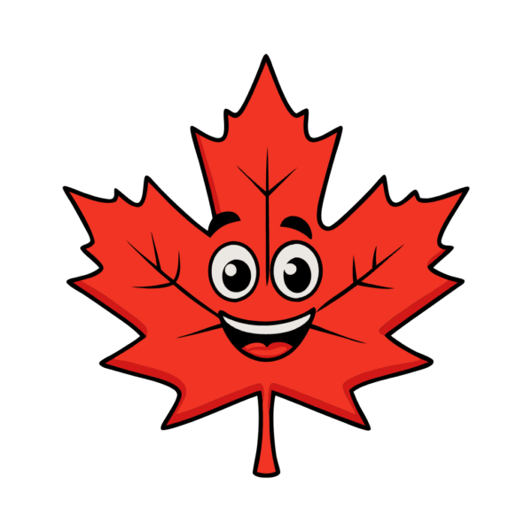 Cartoon Maple Leaf Clipart