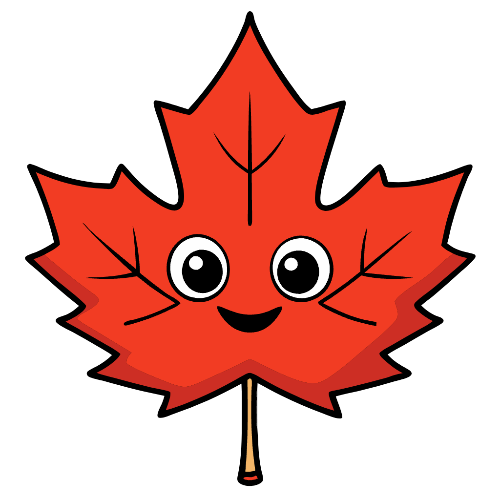 Maple Leaf Simple Cartoon