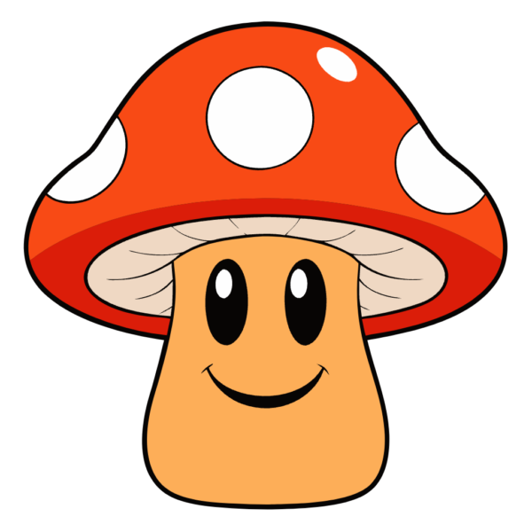 Cartoon Mushroom Clipart