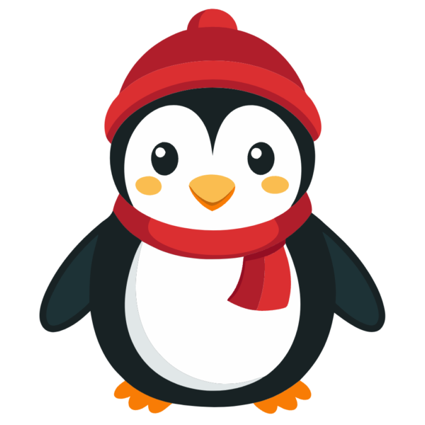 Penguin Winter Clipart