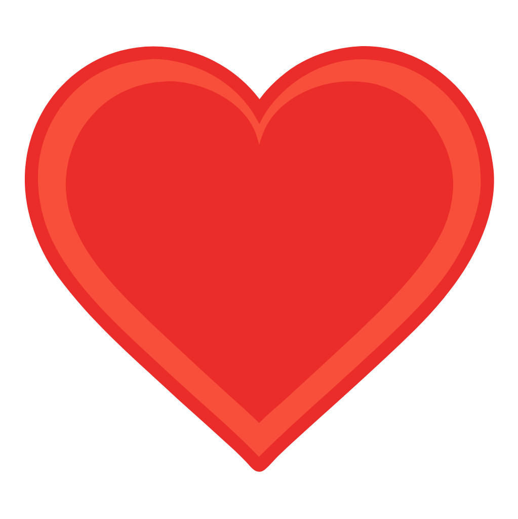 Red Heart Clipart Free