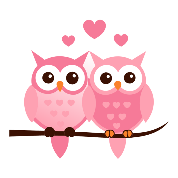 Romantic Owl Clipart Png