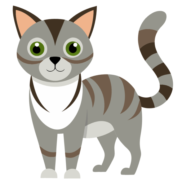 Scary Cat Clipart