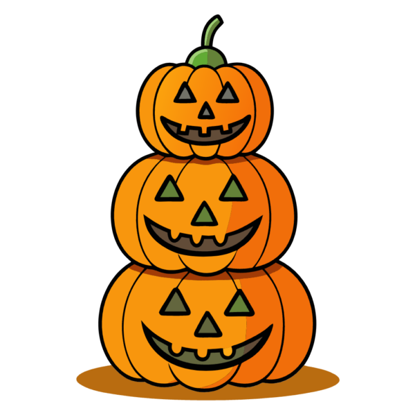 Halloween Pumpkin Clipart - Jack O Lantern