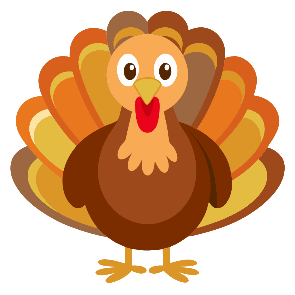 Thanksgiving Turkey - Clipart 01