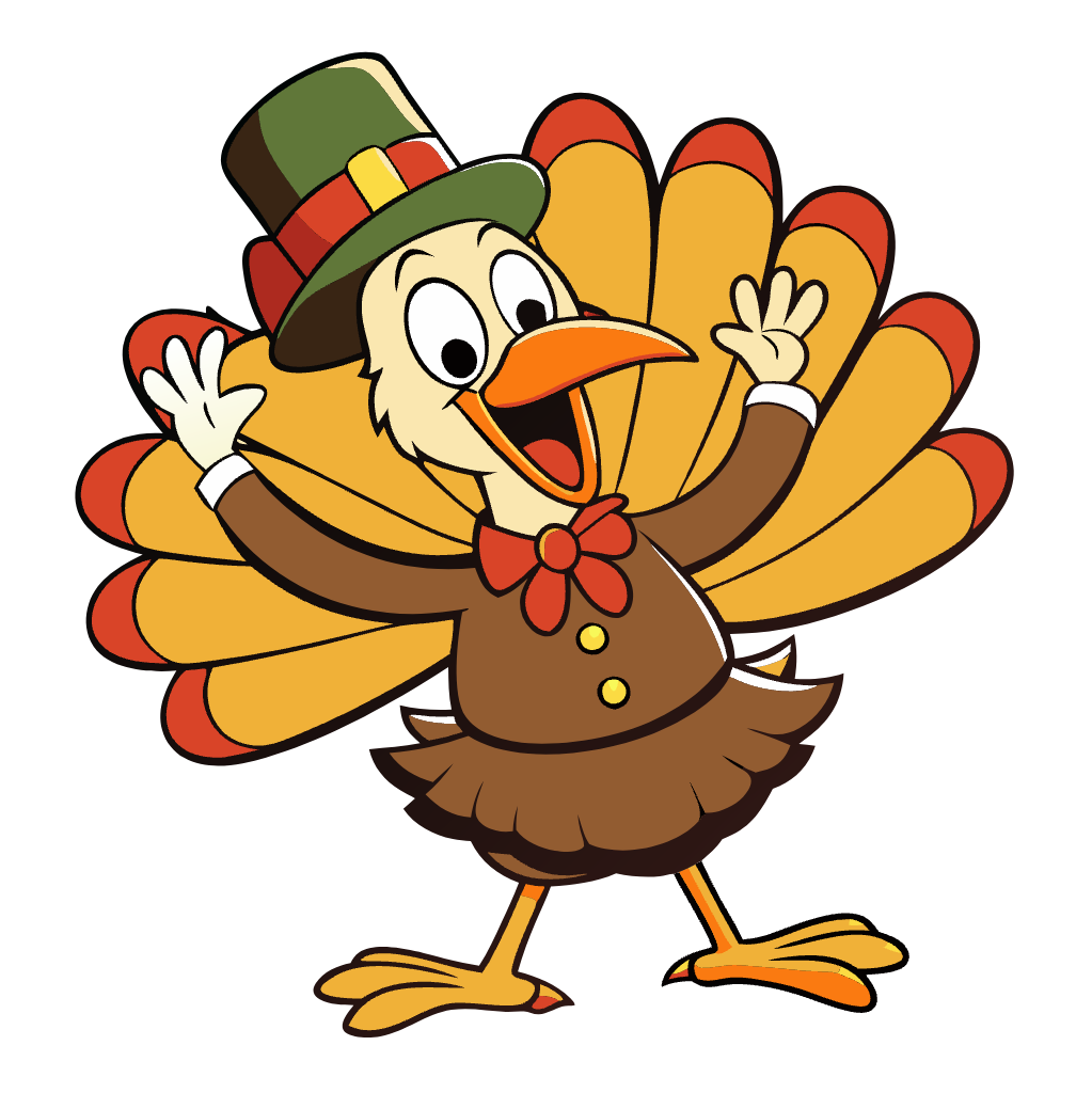 Thanksgiving Turkey Clipart - Dance Draping