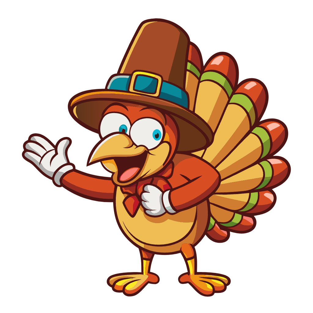 Thanksgiving Turkey - Dabbing Dance - Cute