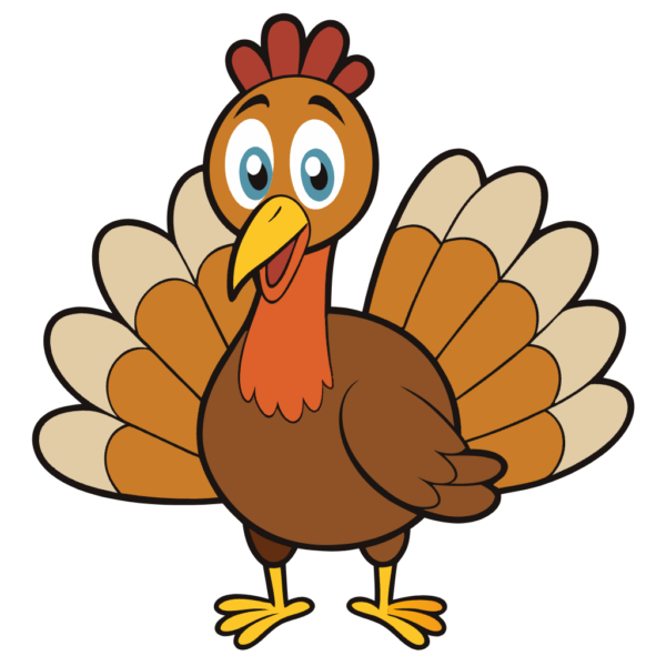 Thankful Turkey Clipart