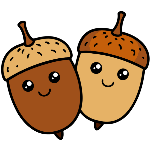 Cartoon Acorn Clipart