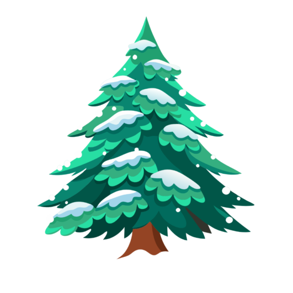 Winter Tree Clipart - Illustration