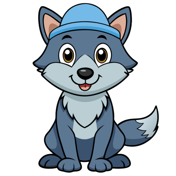 Wolf Clipart Cartoon Png