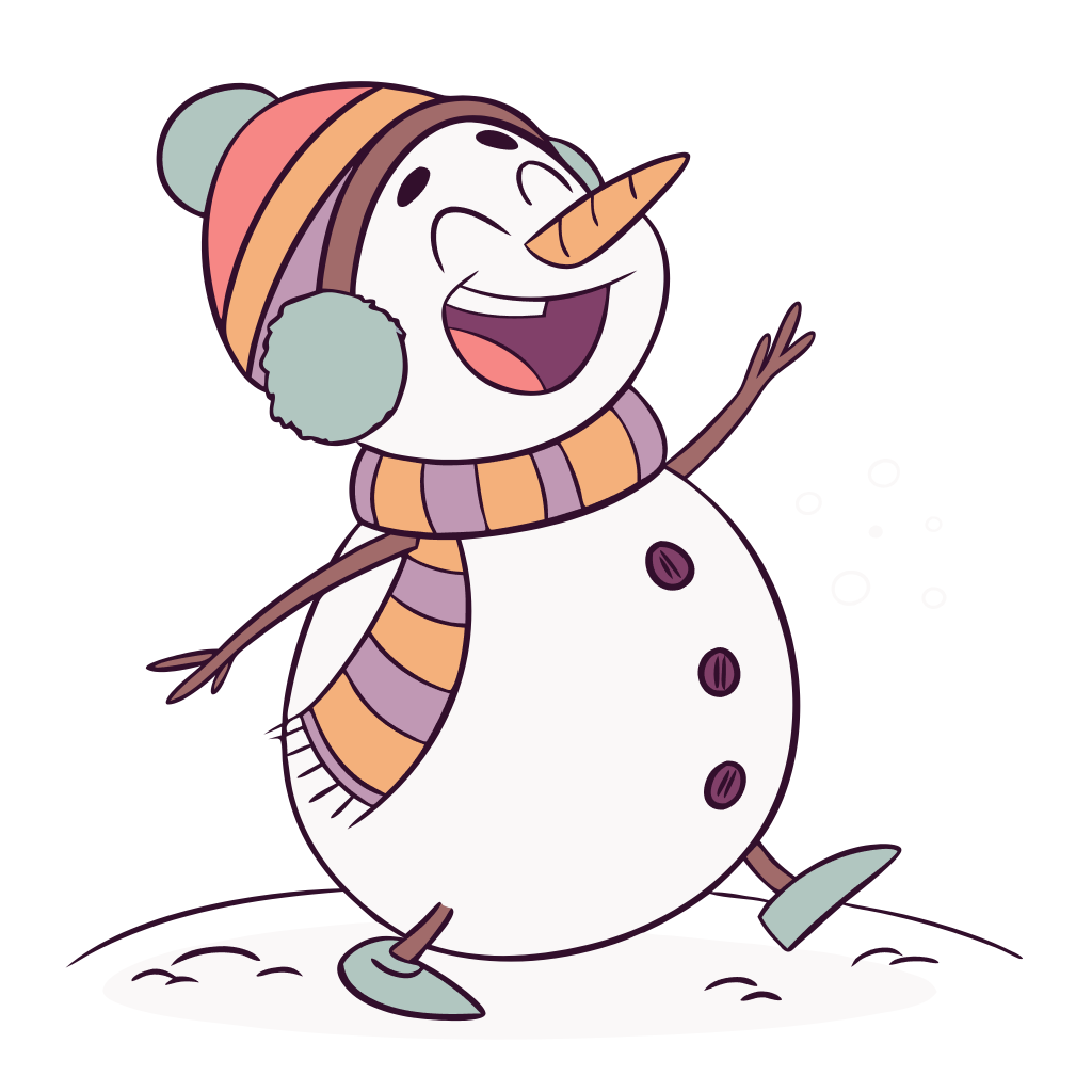 Cartoon Snowman Clipart Cartoon Snowman Clipart