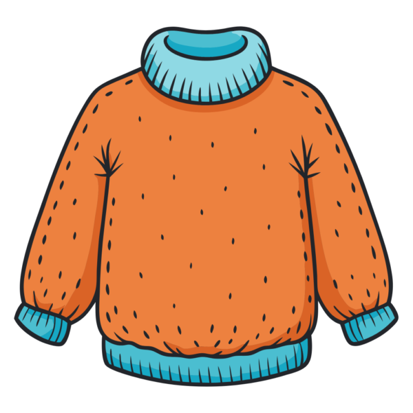 Cartoon Winter Sweater Clipart