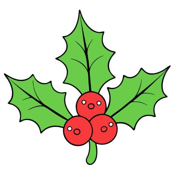 Christmas Holly Clipart