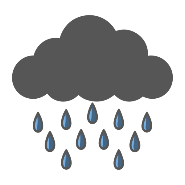 Cute Rain Cloud Clipart