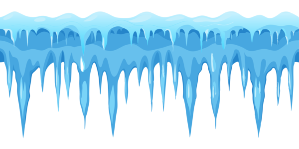 Icicles Winter Clipart