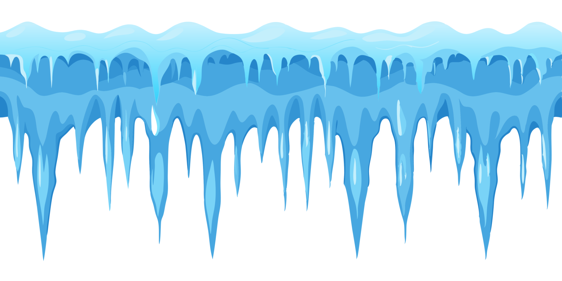 Icicles Winter Clipart