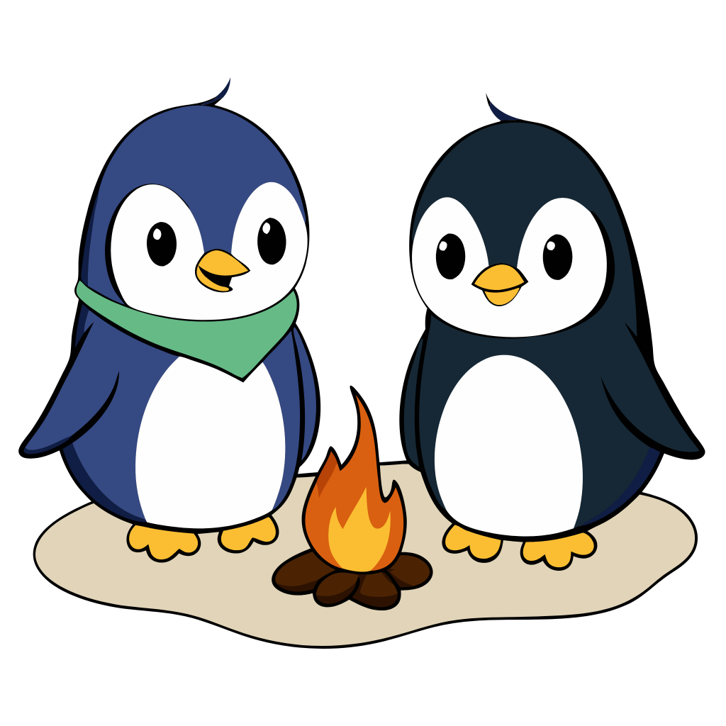 Penguins Winter Clipart