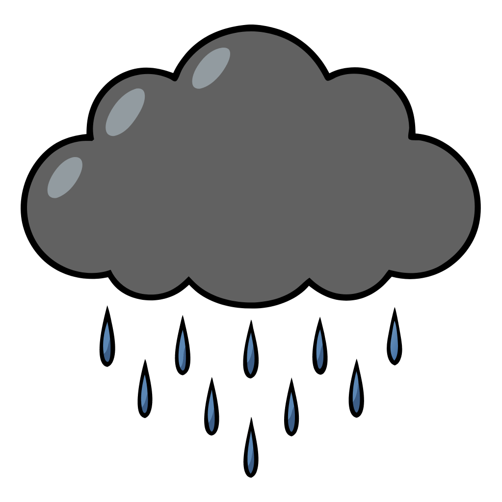 Rain Cloud Clipart