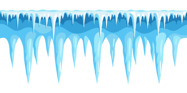 Winter Icicles Clipart