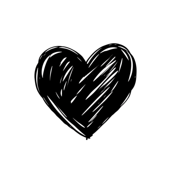 Black Heart Clipart