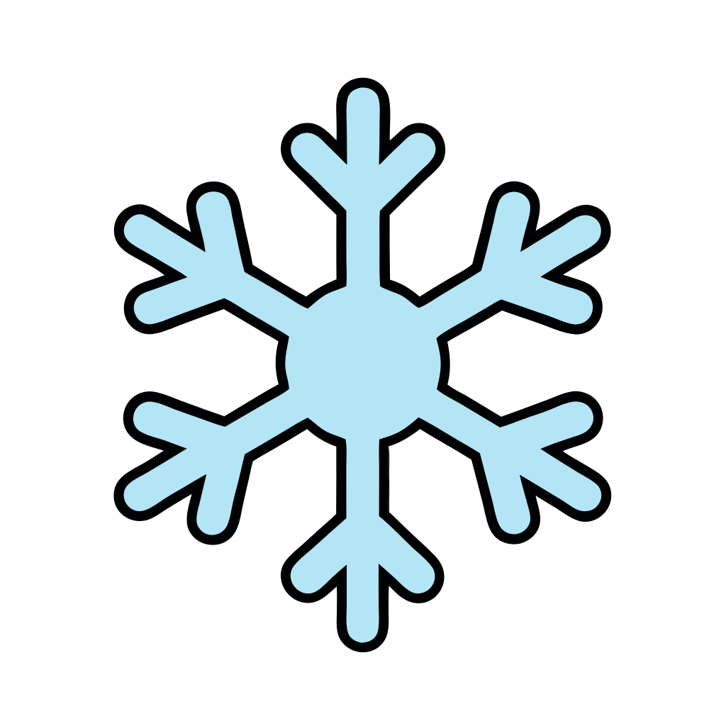 Blue Snowflake Clipart_Neoclipart_com