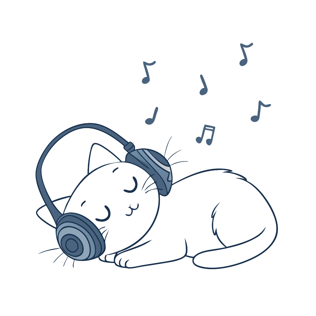 Cat Sleeping Clipart