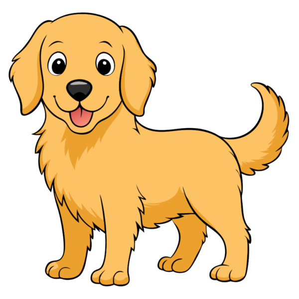 Cute Cartoon Dog Clipart