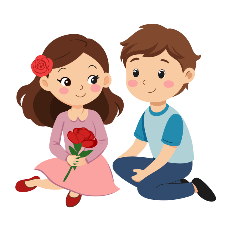 Happy and Romantic Couple Clipart | Free Png, Svg, Vector