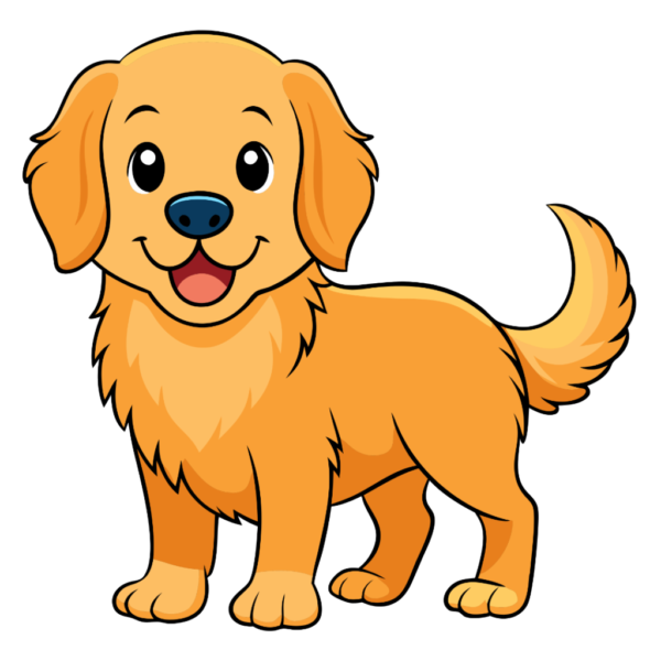 Cute Golden Dog