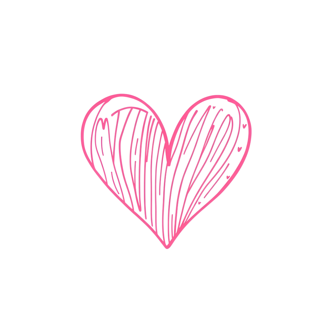 Doodle Pink Heart Clipart_Neoclipart_com