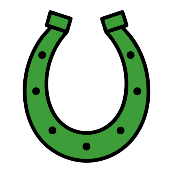 Green Horseshoe Clipart St Patrick Day