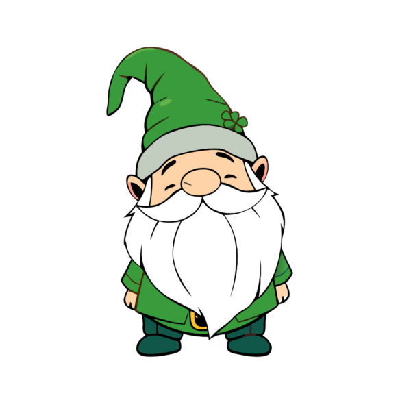 Happy St Patrick Day Gnome Clipart_Neoclipart_com