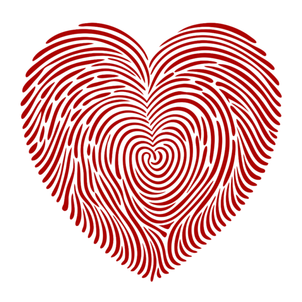 Heart Shape Fingerprint