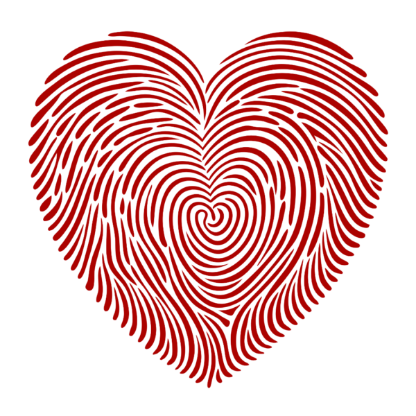 Heart Shape Fingerprint