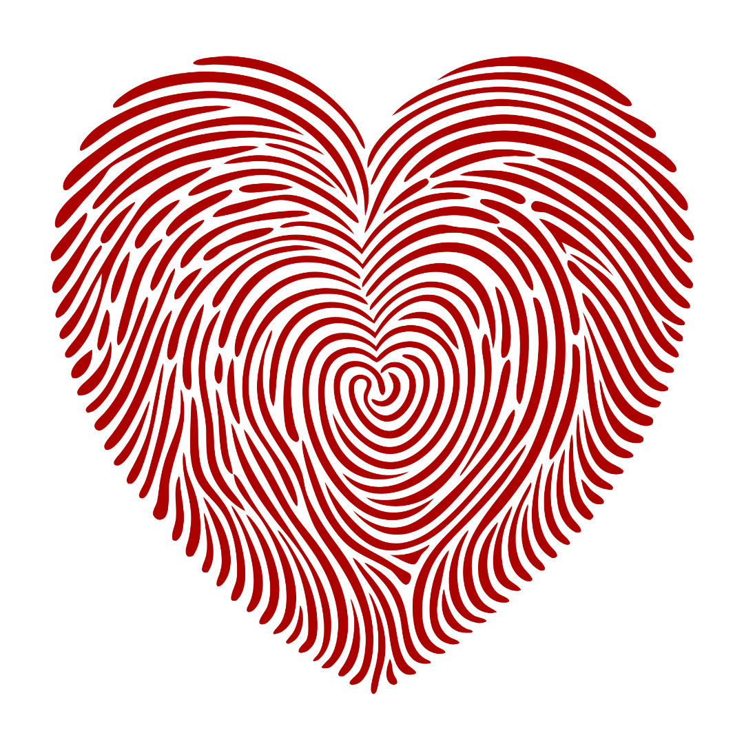 Heart Shape Fingerprint
