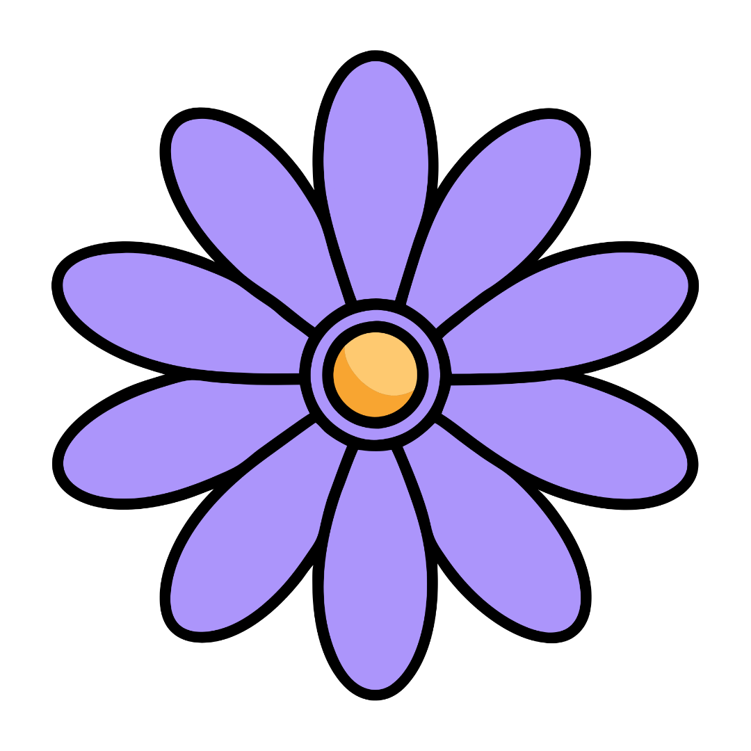 Lavendar Daisy Flower