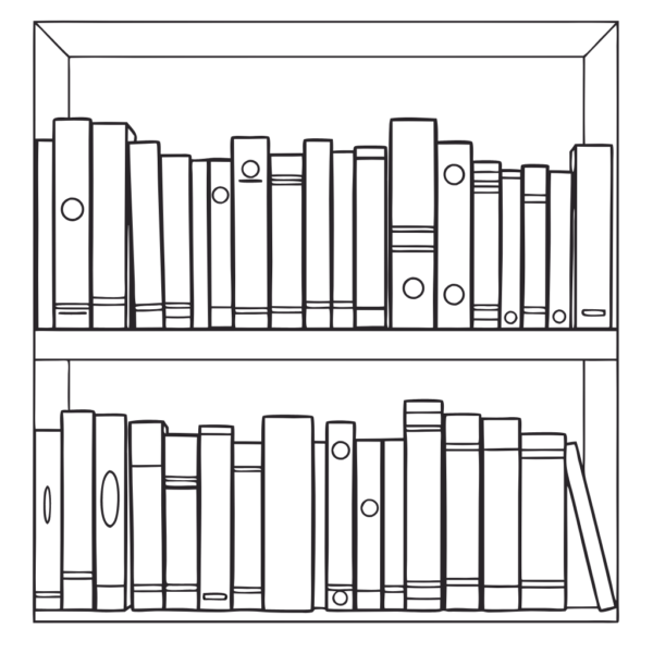 Libraby Book Shelf Clipart_Neoclipart_com